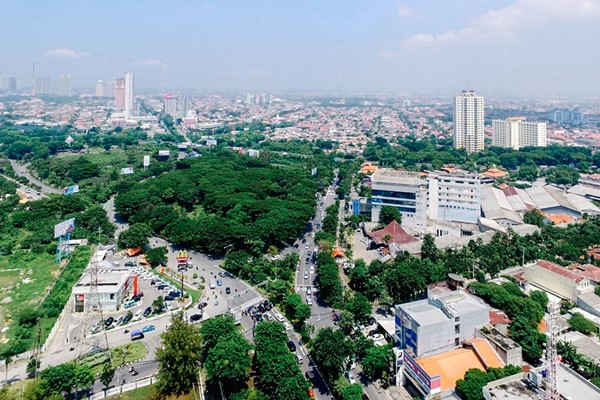 Surabaya today is a clean and green city