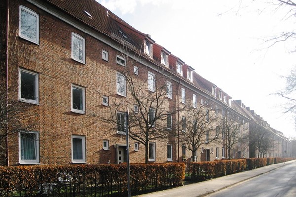 Social housing in Wilhelmsburg – before